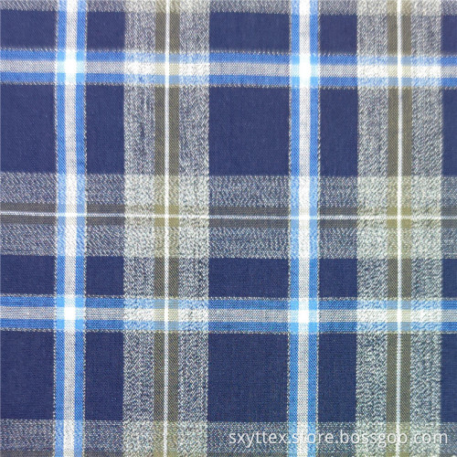 Plaid Flannel Fabric For Man And Lady